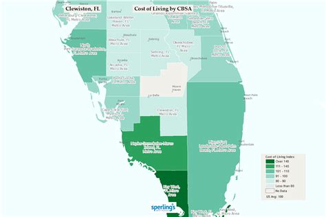 sperling's best places cost of living